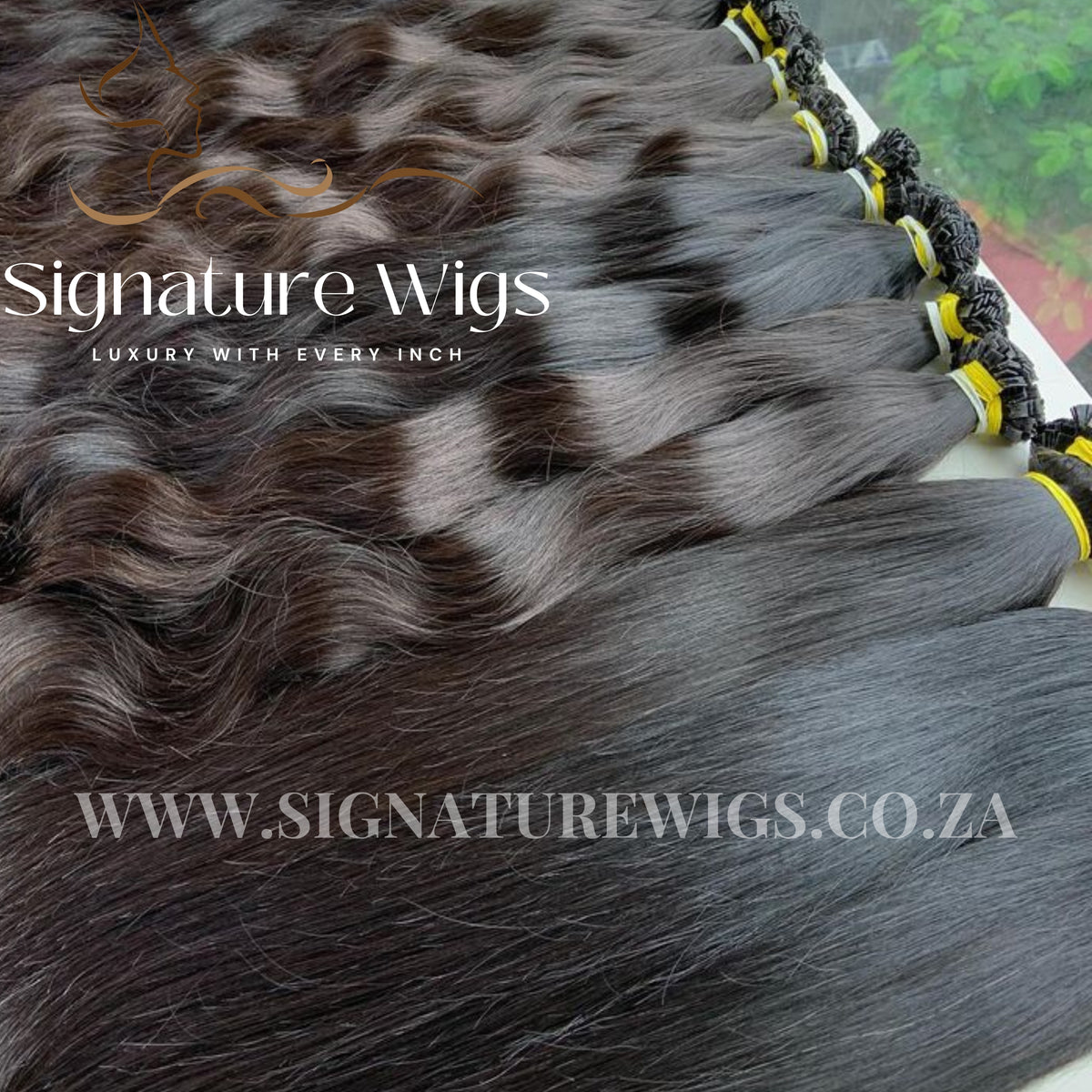 The signature Straight Clip ins - Authentic Raw Vietnamese Hair Clip ins