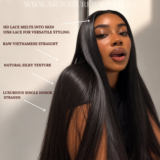 The Signature Straight - Authentic Raw Vietnamese Hair Wig