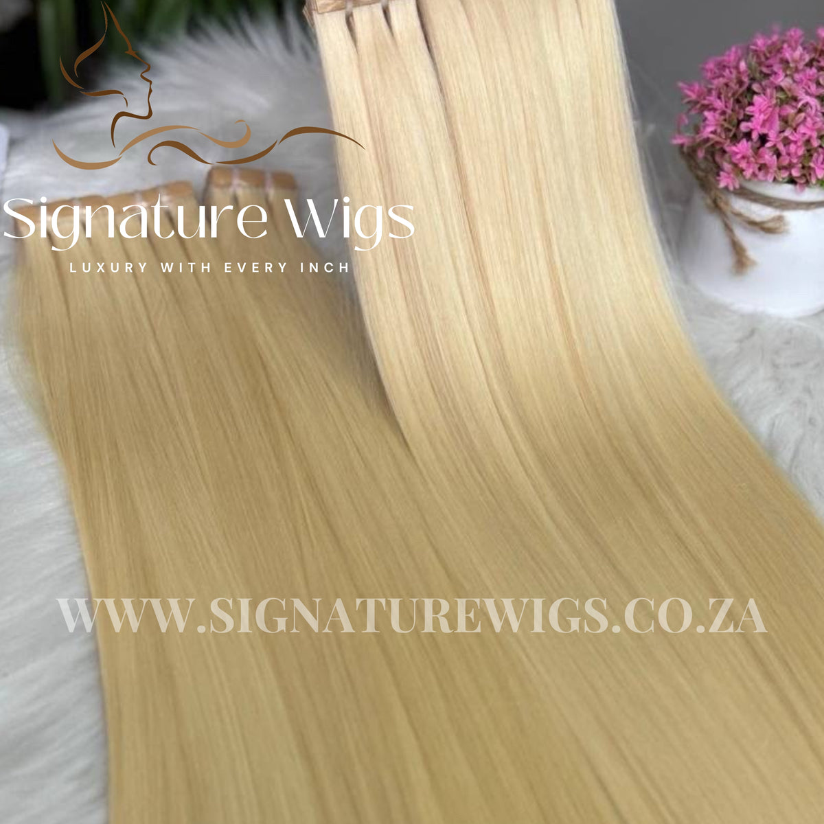 The signature Straight Tape Ins - Authentic Vietnamese Hair Tape Ins
