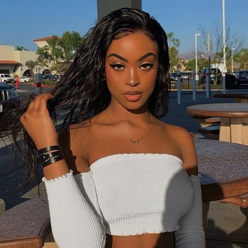 HD Lace 13x6 Natural Wave Lace Front Wig Human Hair