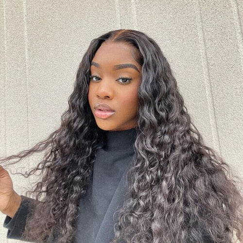 HD Lace 13x6 Natural Wave Lace Front Wig Human Hair