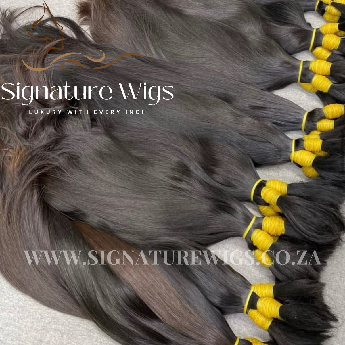 The signature Straight Bundles - Authentic Raw Vietnamese Hair Weft