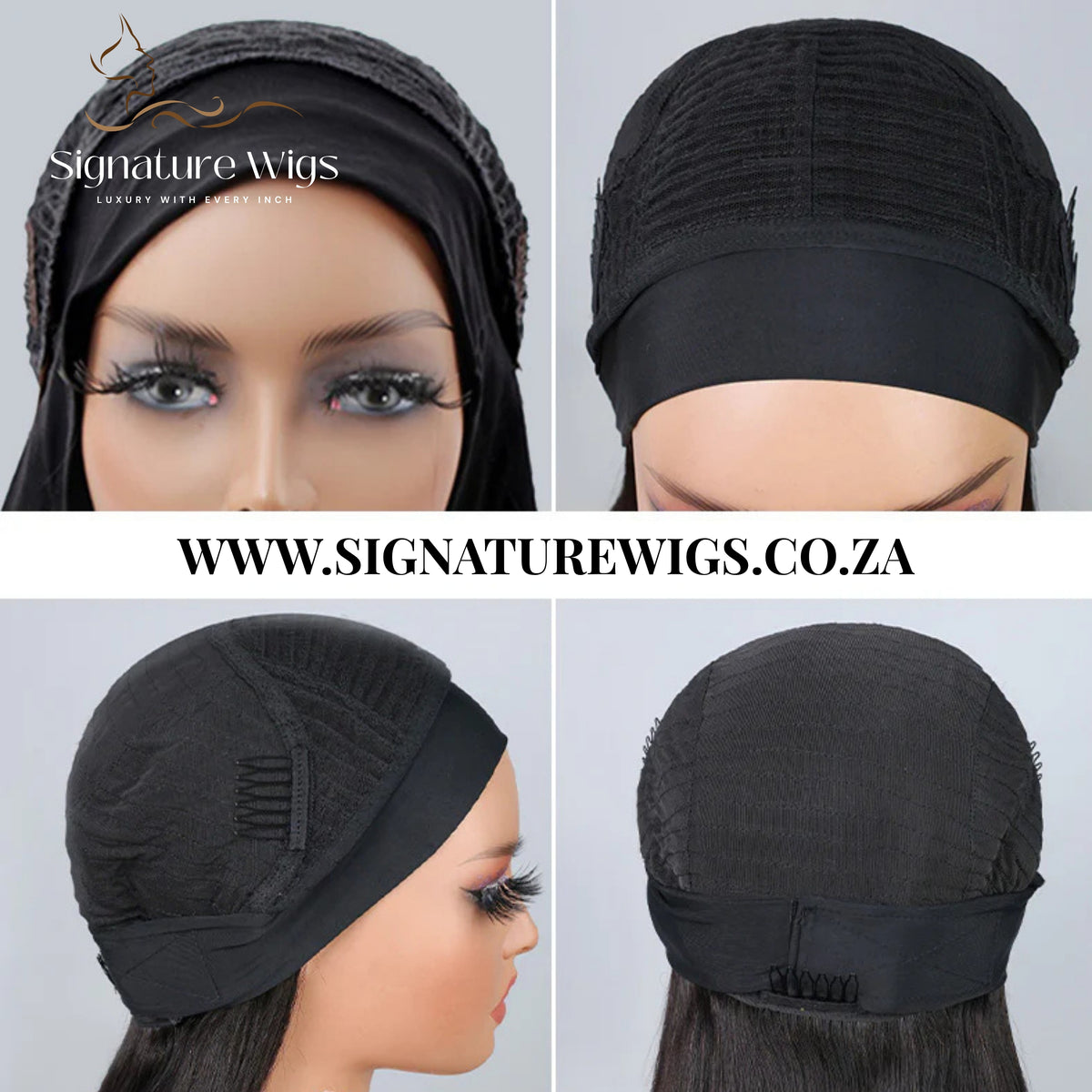 The Naturals - Authentic Raw Burmese Tight Curls Headband Wig Glueless No Lace