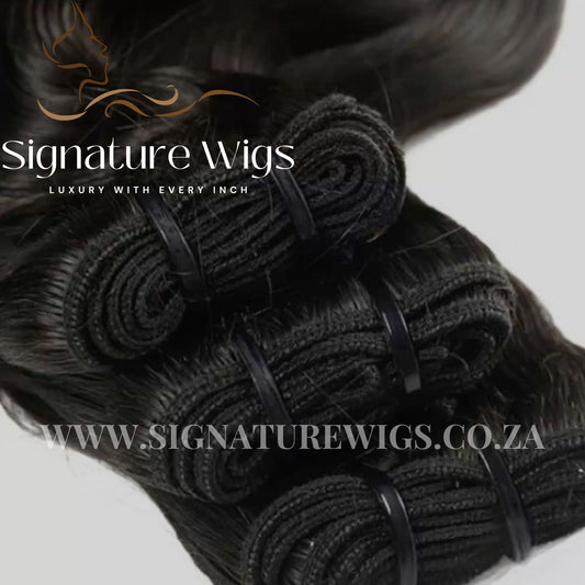 The signature Straight Bundles - Authentic Raw Vietnamese Hair Weft