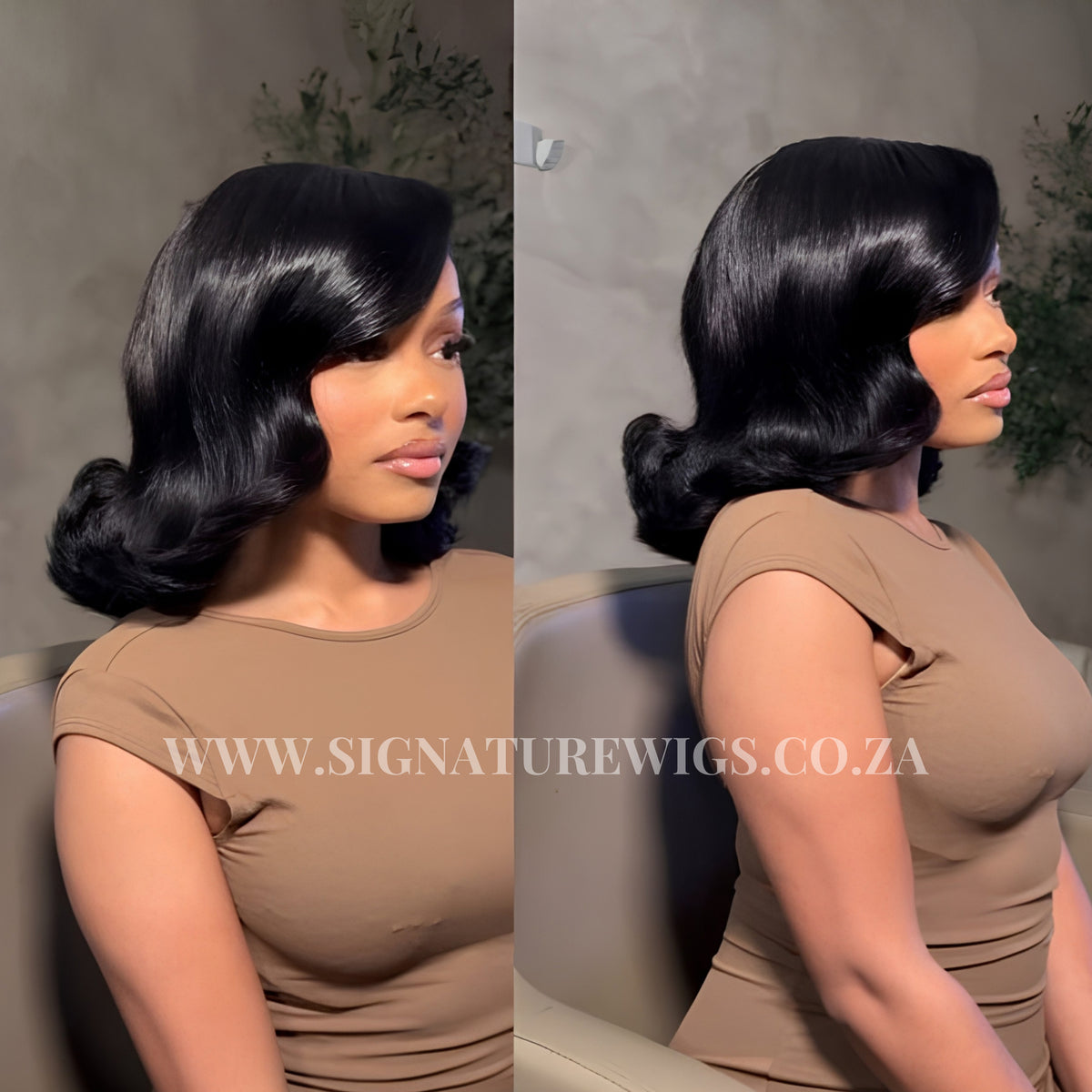 The Wavy Bob 4x4 lace wig