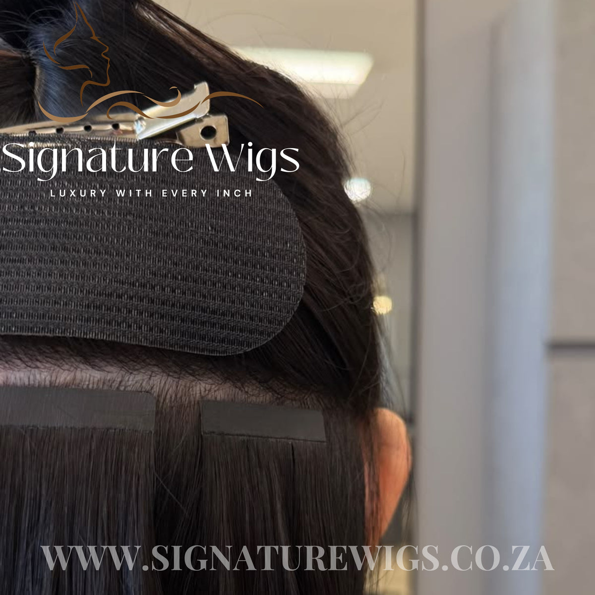 The signature Straight Tape Ins - Authentic Vietnamese Hair Tape Ins
