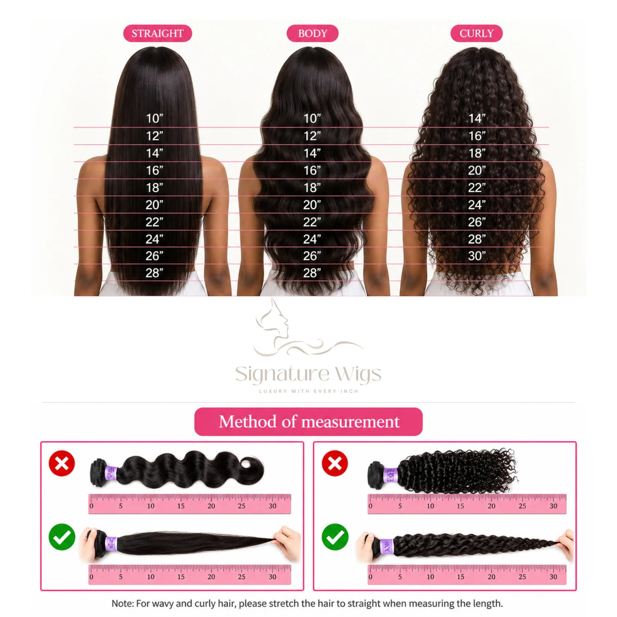 The Signature Straight - Authentic Raw Vietnamese Hair Wig